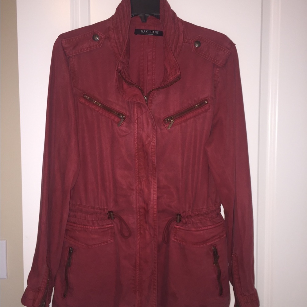 Max Jeans utility cargo jacket